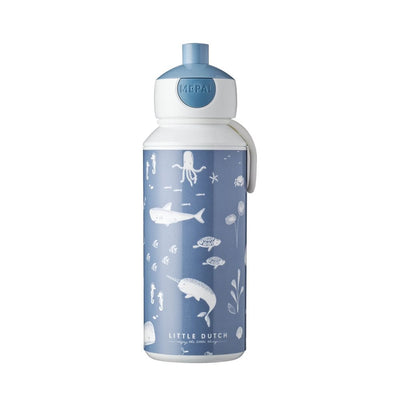 Sticla cu pop-up - 400 ml - Ocean - Little Dutch