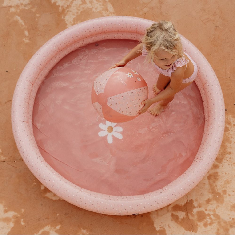 Piscina gonflabila pentru copii - 150 cm - Little Pink Flowers - Little Dutch