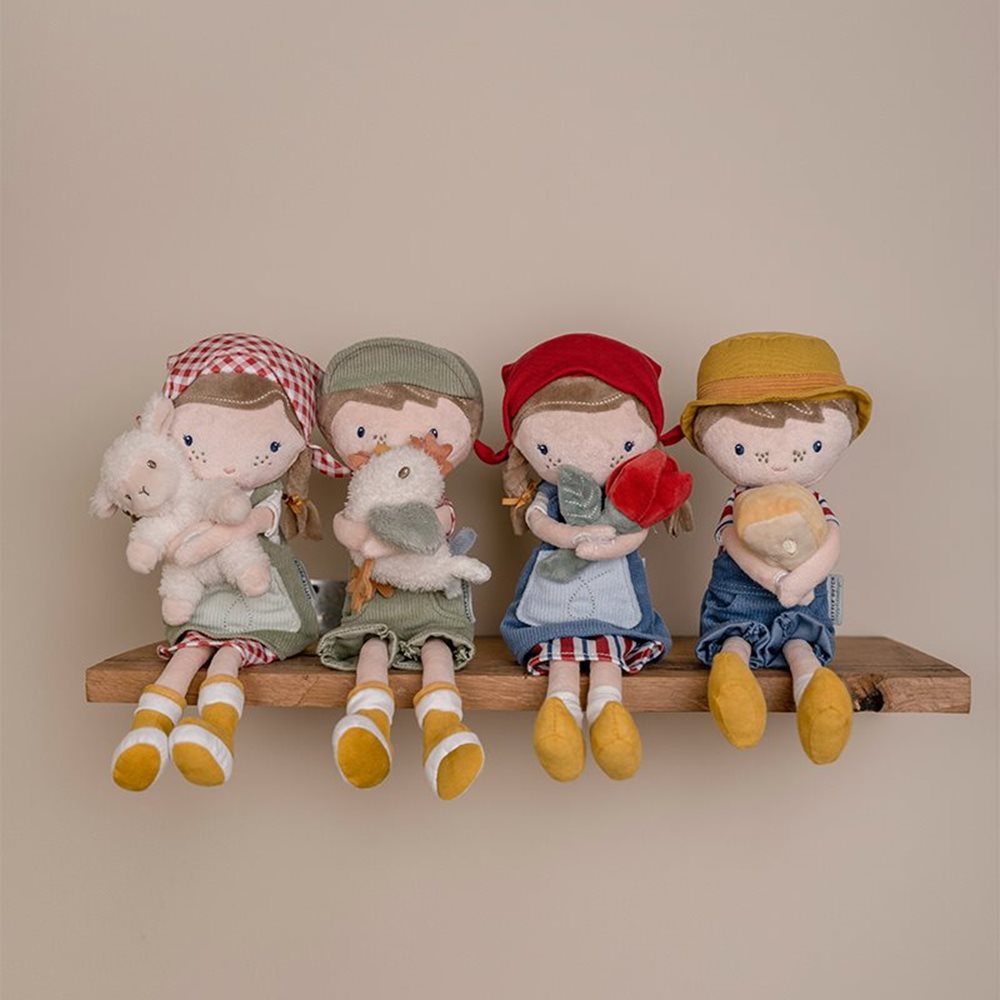 Papusa textila - Jim - 35 cm - Little Farm - Little Dutch