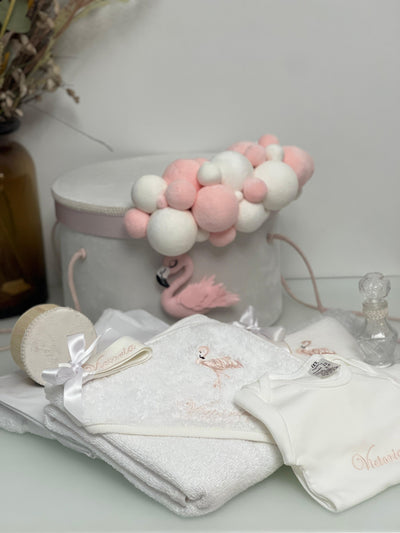 Trusou de botez - Flamingo-