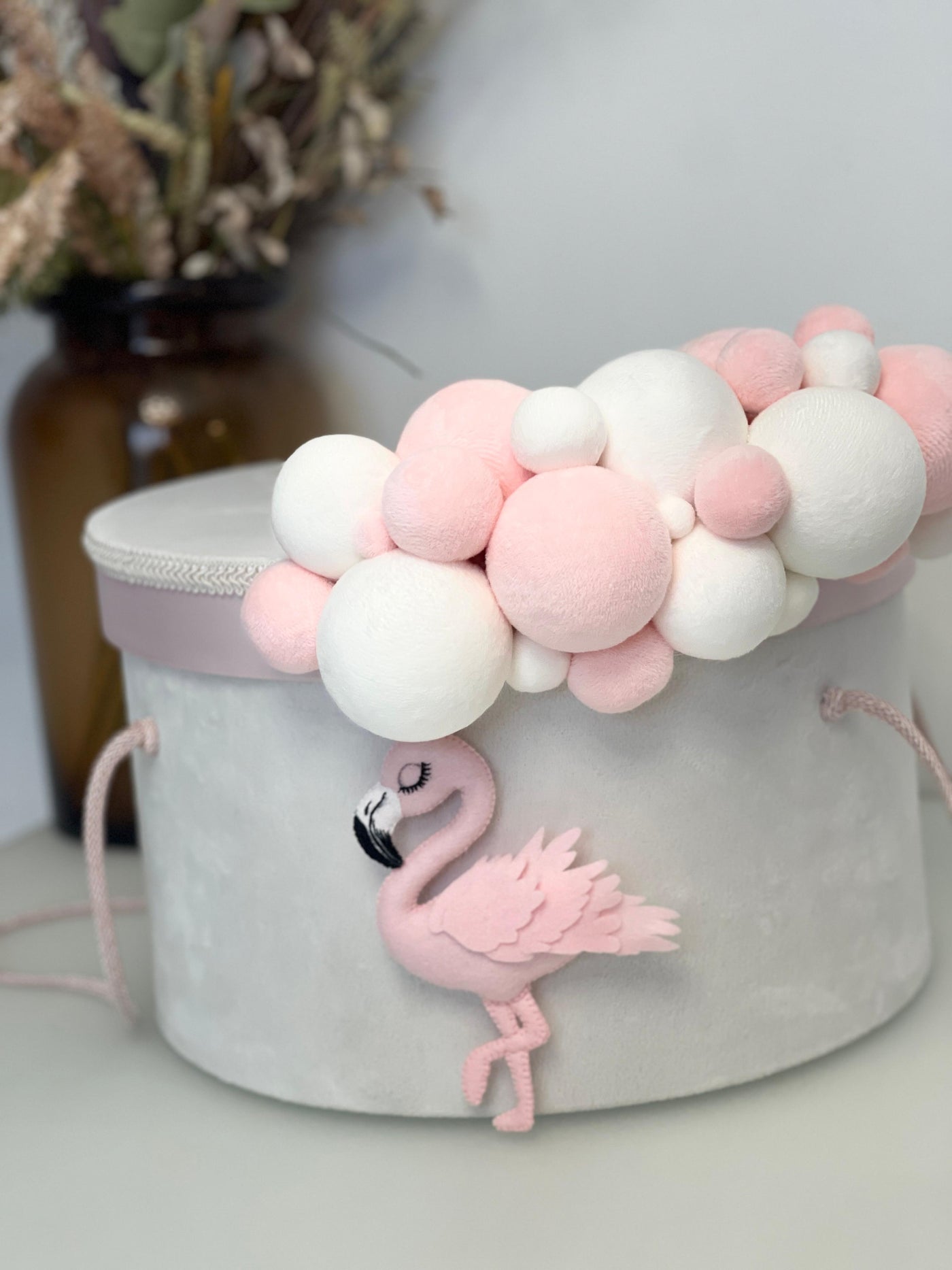 Trusou de botez - Flamingo-