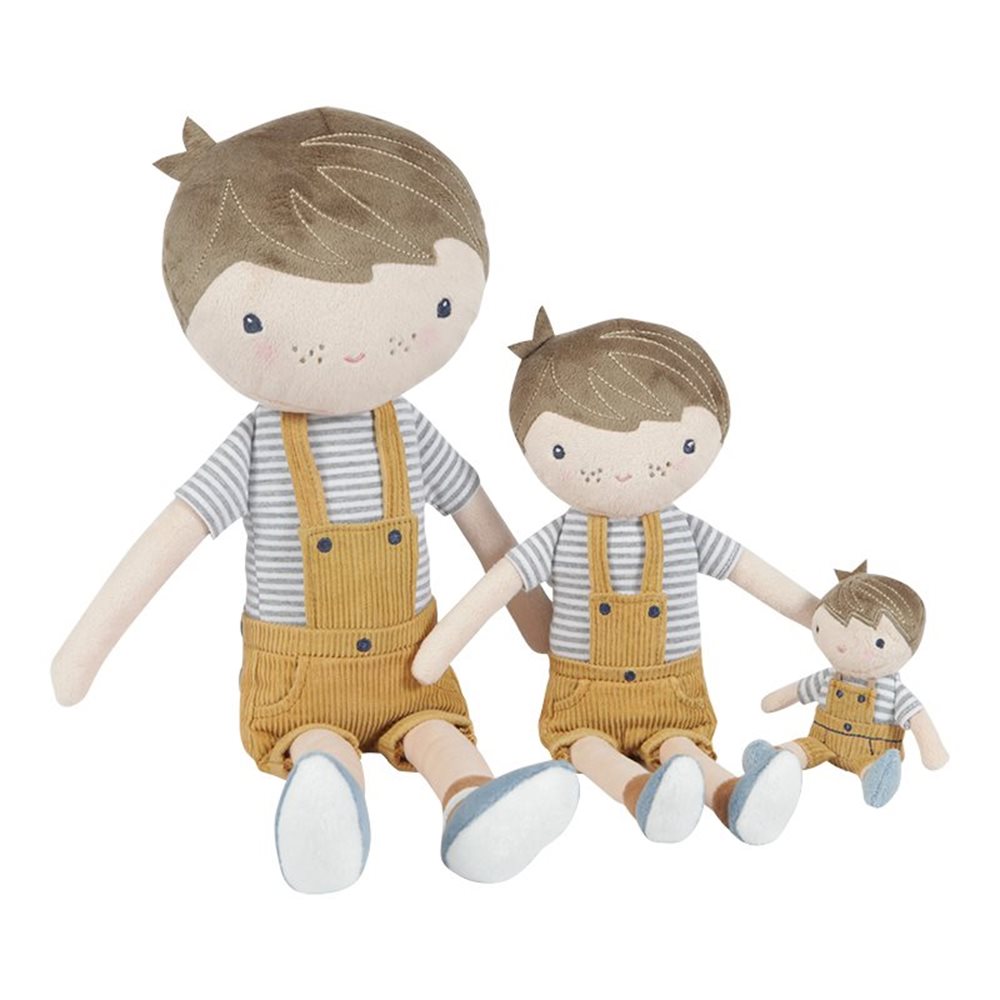 Papusa textila - Jim - 10 cm - Little Dutch