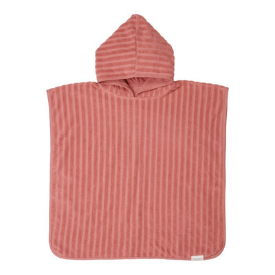 Poncho din bumbac - Pink Blush - Little Dutch