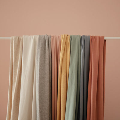 Wrap elastic din bumbac organic - Beige Melange - Mushie