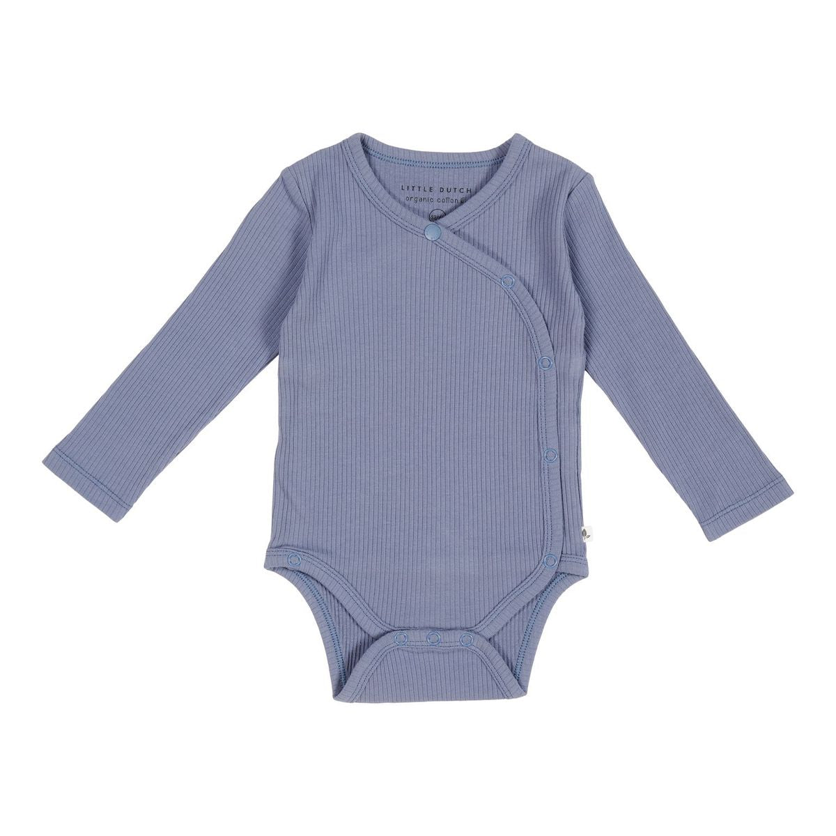 Body petrecut cu maneca lunga -Blue- Little Dutch