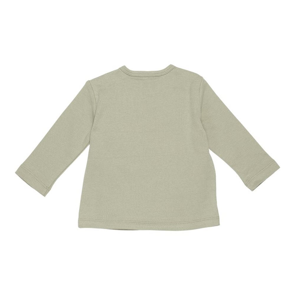 Bluza din bumbac organic Seagull Olive- Little Dutch