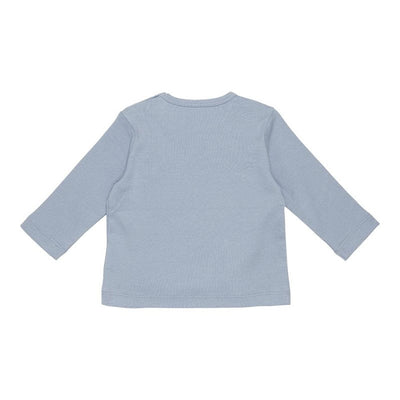 Bluza din bumbac organic Seagull Blue- Little Dutch