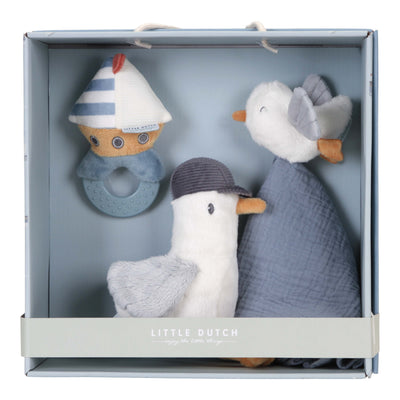 Cutie cadou cu jucarii soft pentru bebelusi  - Little Dutch