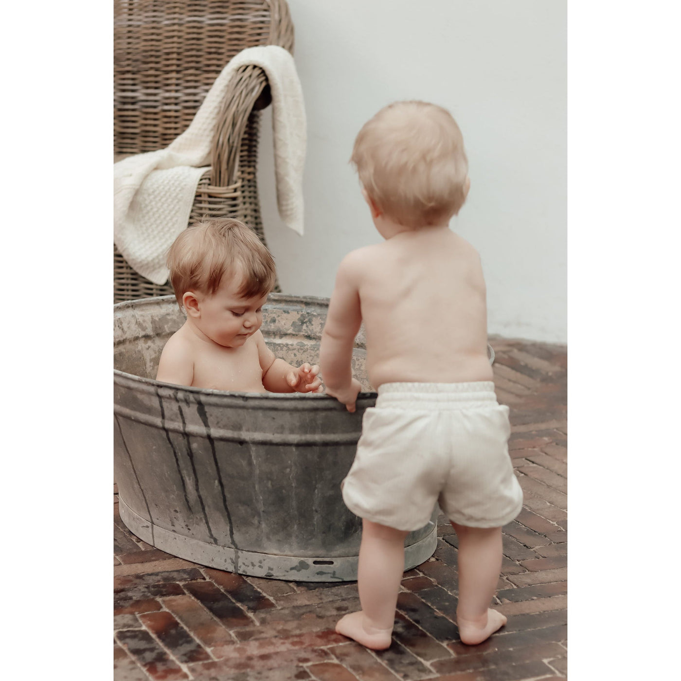 Sort de baie pentru copii cu protectie UV 50+ Sonny -Stripes - That's mine